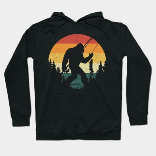 Bigfoot Fishing Hoodie